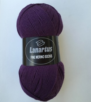Lanartus-uni-sock-Pflaume